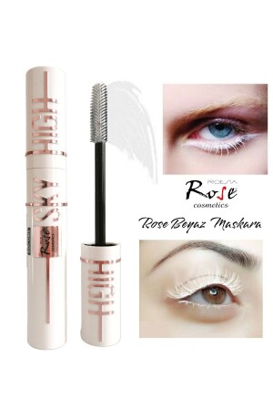 Rose Sky Hıgh Beyaz Maskara - Rose Sky High White Mascara - 2