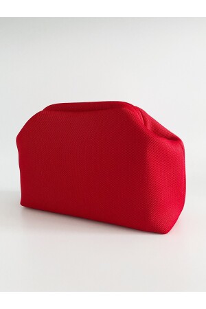 Rote Clutch-Handtasche für Damen - 5