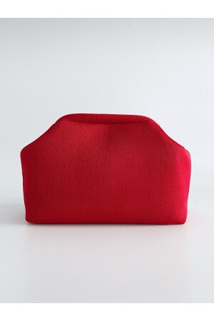 Rote Clutch-Handtasche für Damen - 3