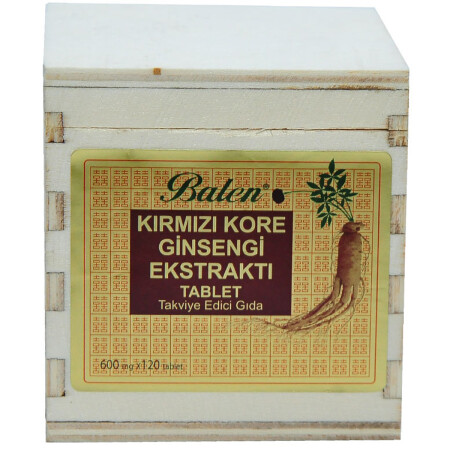 Roter koreanischer Ginseng-Extrakt 120 Tabletten - 7