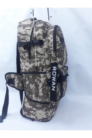 Rowan Camouflage Bellows Camping- und Angelrucksack 70*34*27 cm Abmessungen desert1002 - 4