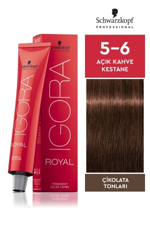 Royal Chocolate Shades 5-6 Hellbraun-Kastanie 60ml - 2