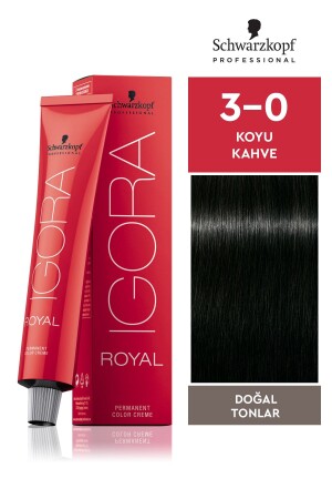 Royal Doğal Tonlar 3-0 Koyu Kahve 60ml - 2