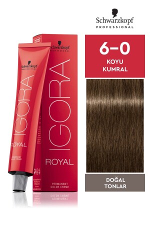 Royal Doğal Tonlar 6-0 Koyu Kumral 60ml - 2