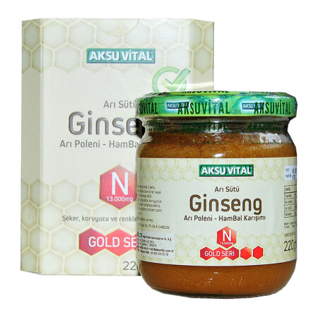 Royal Jelly Ginseng Pollen Honig Mix 220 Gr - 7