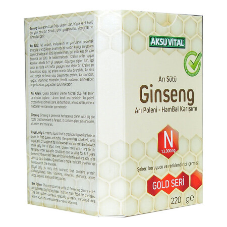 Royal Jelly Ginseng Pollen Honig Mix 220 Gr - 10