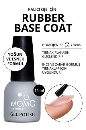 Rubber Base Coat Kalıcı Oje Için, 14 Ml 8860101A05S03BC02 - 2