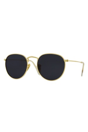 Runde goldene Sonnenbrille aus polarisiertem Metall RUNDES GOLD - 1