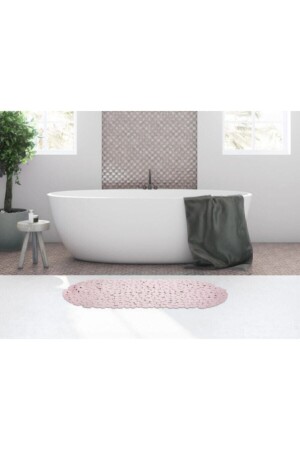 Rutschfeste Matte für Badezimmer und Dusche mit Saugnäpfen - 1