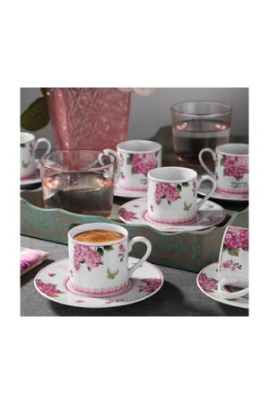 Rüya 12-teiliges Kaffeetassen-Set für 6 Personen 9746 RU12KT4309746 - 5