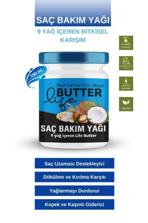 Saç Bakım Yağı 190 ml Saç Besleyici Ve Güçlendirici - 2