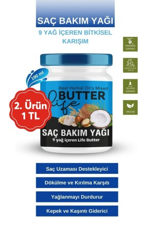 Saç Besleyici Güçlendirici Vitamin Sağlayıcı Saç Bakım Yağı 190 Ml - 3