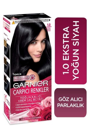 Saç Boyası - Çarpıcı Renkler 1.0 Ekstra Yoğun Siyah 3600541136908 - 2