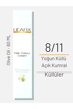 Saç Boyası No 8-11 Yoğun Küllü Açık Kumral 60ml - 3