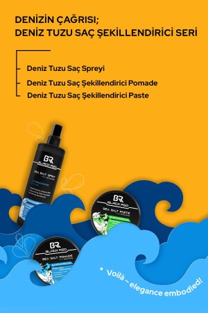 Saç Deniz Tuzu Spreyi - Sea Salt Spray Orta Tutuşlu Hacimlendirir Anti Uv Saç Şekillendirici - 5