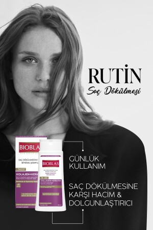 Saç Dökülmesine Karşı Hacim Şampuan 360 ml - İnce ve Hacimsiz saçlar için - 5