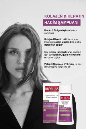 Saç Dökülmesine Karşı Hacim Şampuan 360 ml - İnce ve Hacimsiz saçlar için - 6