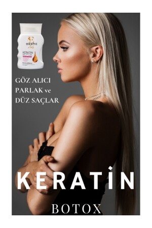 Saç Keratin-Brezilya Fönü-Kalıcı Düzleştirici Botox 120ML - 1