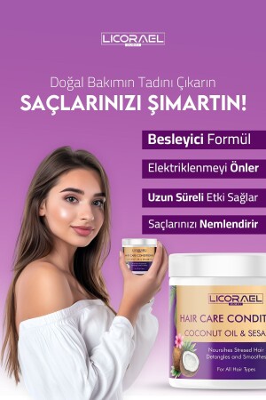 Saç Maskesi (Haır Care Condıtıoner) 200ml - 4