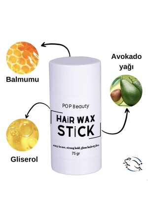 Saç Şekillendirici Stick Wax- Hair Wax Stick- 75gr - 1