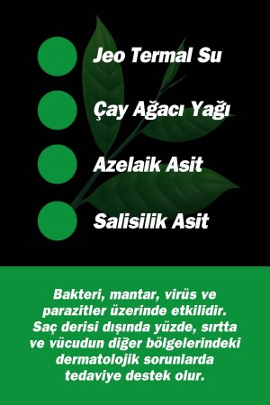 Saç Ve Vücut Şampuanı 400 - 100 Ml Black ( Çay Ağacı Yağı - Tea Tree Oıl) - 4