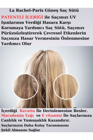 Saçlarınızı Üst Düzey Besleyen Keratin-macademia Yağı-e Vitaminine Sahip Saç Bakım Sütü - 5