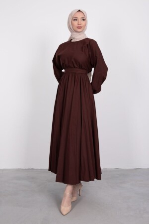 Saisonales Hijab-Kleid - 4