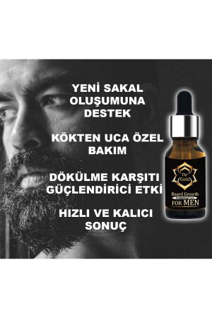 Sakal Dolgunlaştırıcı Ve Canlandırıcı Bakım Serumu& Sakal Serumu&beard Oil - 4