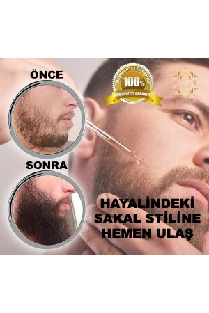 Sakal Dolgunlaştırıcı Ve Canlandırıcı Bakım Serumu& Sakal Serumu&beard Oil - 5