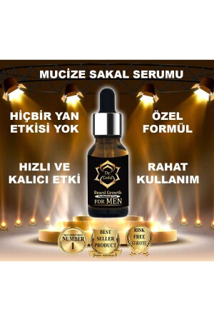 Sakal Dolgunlaştırıcı Ve Canlandırıcı Bakım Serumu& Sakal Serumu&beard Oil - 6