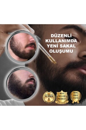 Sakal Dolgunlaştırıcı Ve Canlandırıcı Bakım Serumu& Sakal Serumu&beard Oil - 7