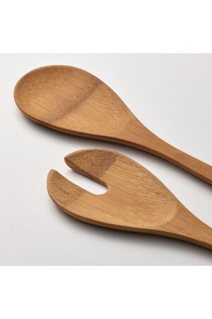 Salat-Servierlöffel-Set, 2 Stück, Holz-Servierlöffel, Holzlöffel, Rührlöffel, 6787605 - 6