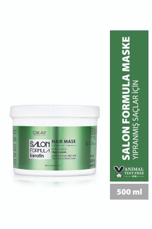 Salon Formula Haarmaske Keratin 500 ml - 2