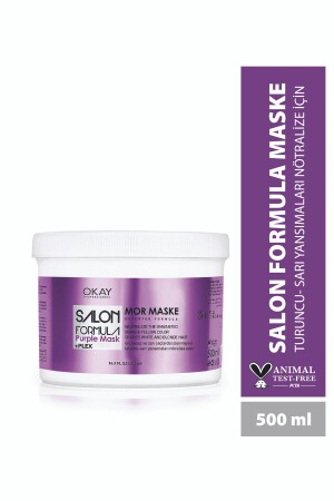 Salon Formula Lila Haarmaske 500 ml - 3