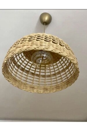 Salon-yatak Odası-mutfak Avizesi Rattan Craftpaper El Yapımı Avize (DUY DAHİL) Tü828434 - 4