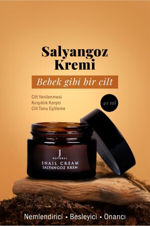 Salyangoz Kremi - Yaşlanma Ve Kırışıklık Önleyici - Onarıcı Ve Hücre Yenileyici - 45 ml TYC00210925708 - 2