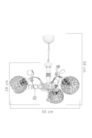 Samatya 3-Plus Kronleuchter MDL. 4366 - 5