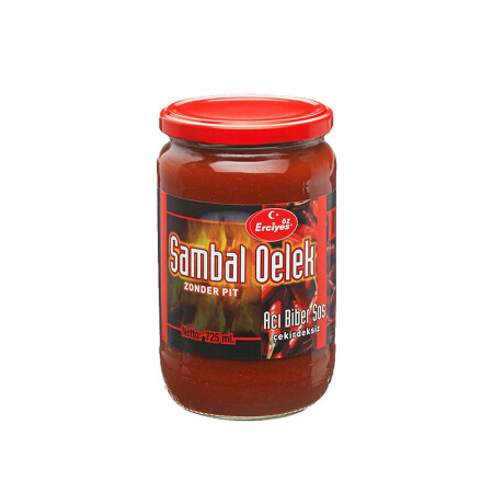 SAMBAL OELEK 725 GR ZONDER PIT CEKIRDEKSIZ - 1