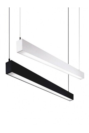 Samsung Led Linear Luminaire 100 cm (SCHWARZES GEHÄUSE, TAGESLICHT 3000 K) Pendelleuchte Moderner Kronleuchter Wohnzimmer Küche 22 W 3020 4580 - 3