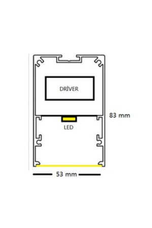 Samsung Led Lineer Armatür 100cm(SİYAH KASA,GÜN İŞIĞI 3000K)sarkıt Modern Avize Salon Mutfak 22w 3020 4580 - 6