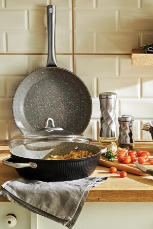 Sansa Granit-Wok-Pfanne 28 cm 600. 15. 01. 2254 - 7