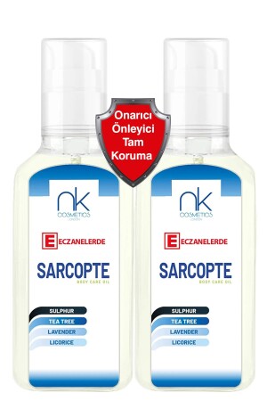 Sarcopte Koruyucu Uyuz Cilt Bakım Losyonu Güçlü Formül Lavanta Kokulu 125 ml * 2 Li Avantajlı Paket 8699936963552 - 3