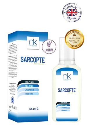 Sarcopte Skin Lotion (SCABIES) Overseas Formula 125 ml – Lotion gegen Krätze und Juckreiz 8699936987878 - 2