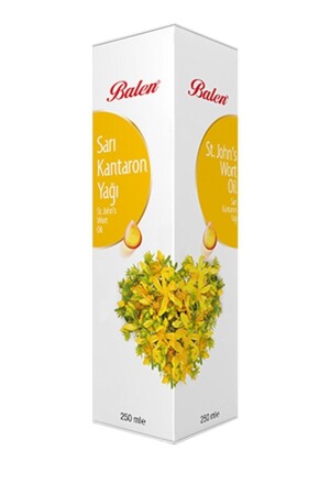 Sarı Kantaron Yağı Kantoron Yağı Içilebilir 250 Ml. Kantaron Yağı 250 Cc. SR250M - 1