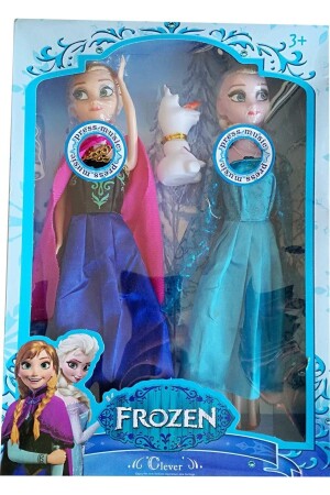 Şarkı Söyleyen Işıklı Elsa - Anna Ve Olaf 30 Cm - 3