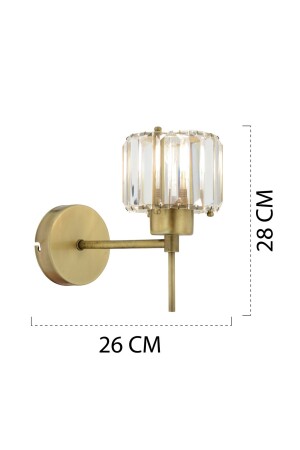 Schlichtes, 3-teiliges, antikes, 3-teiliges Wohnzimmer-Kronleuchter-Scope-Set aus Kristall und Stein in modernem Design, 7000-1146-11-03-03 - 5