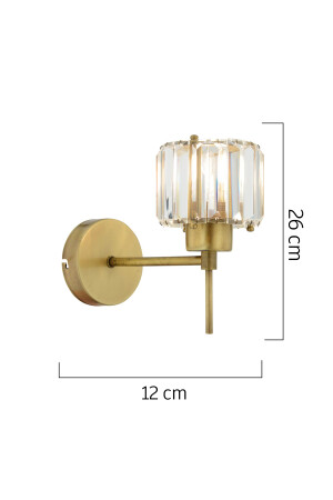 Schlichtes, 4-teiliges, antikes, 3-teiliges Wohnzimmer-Kronleuchter-Scope-Set aus Kristall und Stein in modernem Design, 7000-1146-11-04-03 - 4