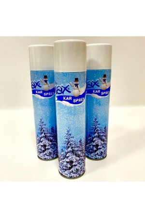 Schmelzendes Schneespray 3 Stück 300 ml SNOWPRAY - 2