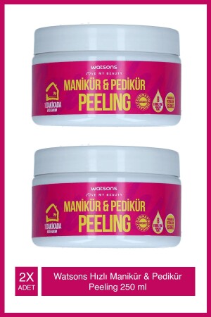 Schnelles Peeling für Maniküre und Pediküre, 250 g*2 PKTHZMNKSTIK - 2