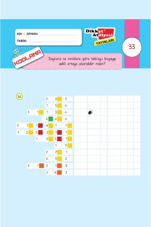 Schritt-für-Schritt-Einführung in das Coding-Robotik-Coding-Buch für Vorschulkinder - 6